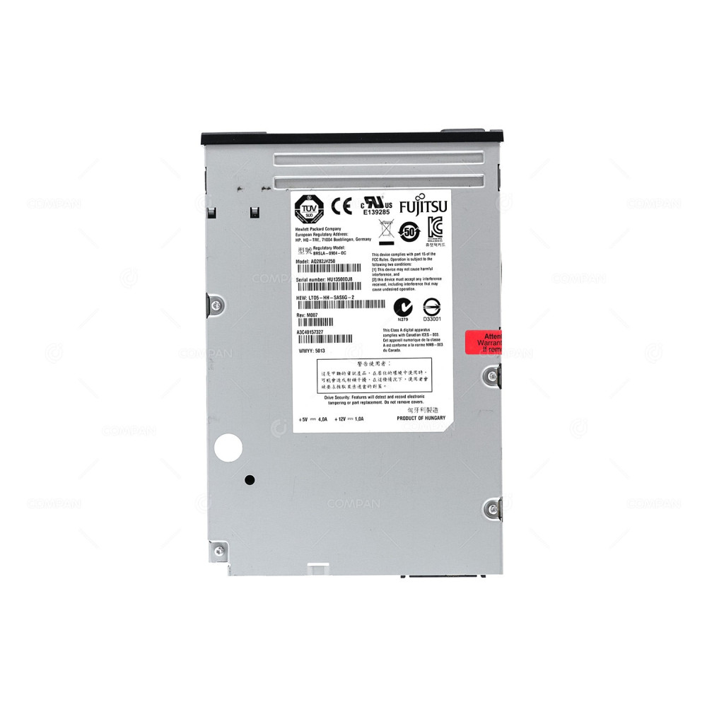 A3C40157327 FUJITSU LTO5 HH SAS6G INTERNAL TAPE DRIVE